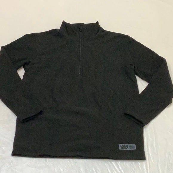 PolarMax 4.0 HEAVYWEIGHT ZIP MOCK - Black - Picture 3 of 12